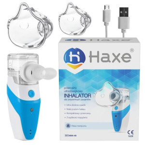 Inhalator Dla Dzieci Dorosłych Lekki Mały Z Maskami Przenośny Haxe