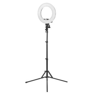 Lampa Pierścieniowa Ring Light 12"" 35w Led Czarna + Statyw