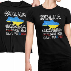 Koszulka Wojna Na Ukrainie Wolna Ukraina T-shirt