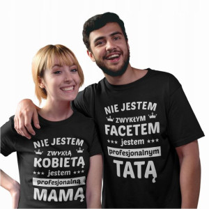 Koszulki Dla Mamy I Taty Na Dzień Mamy Taty Prezen