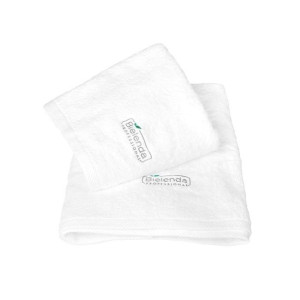 BIELENDA - Ręcznik frotte z LOGO 70 x140 - biały