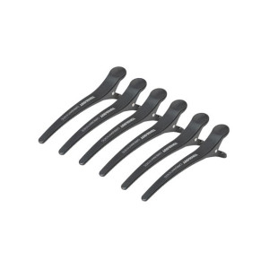 Klamry Fryzjerskie Do Włosów Toni&guy E-32 6 Szt. 11,5 Cm Czarne