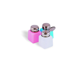 Butelka CHROM 120ml white z pompka