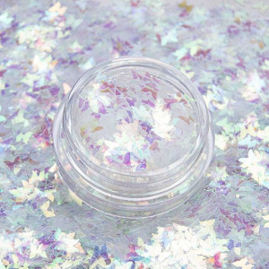 Ozdoba do paznokci kolorowe Motylki holo nail art foil Nr 12