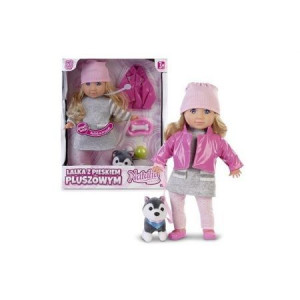 Lalka Natalia Z Pieskiem 21661 Artyk