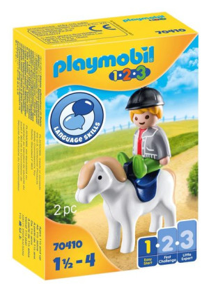 Playmobil 70410 Chłopiec Z Kucykiem