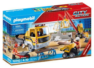 Playmobil 70742 Plac Budowy Z Wywrotką