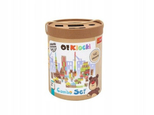 Trefl drewno 61516 o!klocki combo set