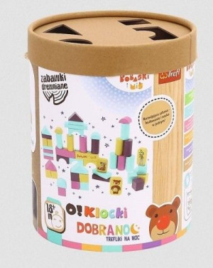 Trefl Drewno 61510 O! Klocki Trefliki