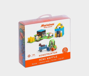Klocki Konstrukcyjne Mini Rolnik 03834 Marioinex