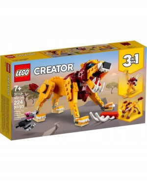 Lego 31112 dziki lew