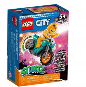 Lego 60310 motocykl kaskaderski z kurczakiem