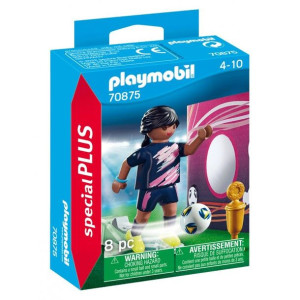 Playmobil 70875 piłkarka z bramką