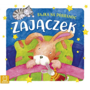 AKSJ 64873 zajączek. Bajka na dobranoc.