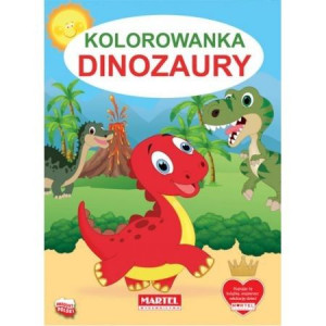 Martel Kolorowanka Dinozaury 22107