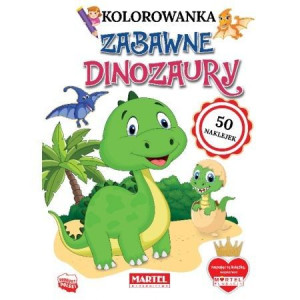 Martel Kolorowanka Dinozaury 30603