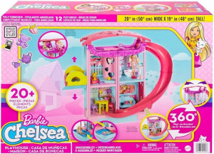 Barbie HCK77 Chelsea domek zabaw