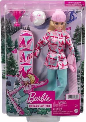 Barbie HCN30/HCN32 snowboarder doll