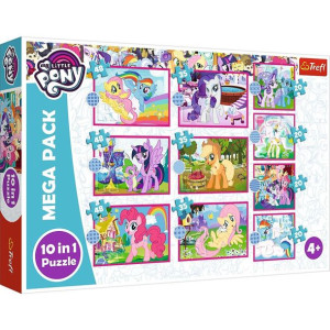 Puzzle Trefl 10w1 90380 my little Pony