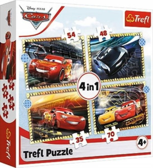 Puzzle Trefl 35/48/54/70 34608 Cars 3
