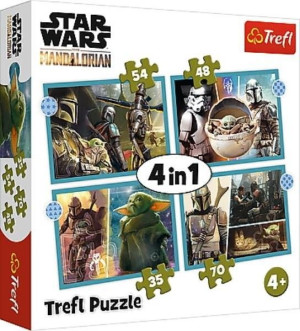 Puzzle Trefl 4w1 34397 Star Wars