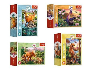 Puzzle Trefl 54 mini 54194 dinozaury
