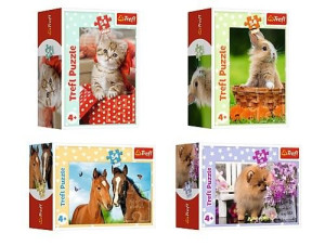 Puzzle Trefl 54 mini 54195 zwierzęta