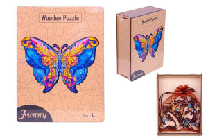 Puzzle Drewwn Motyl 60853 Norimpex