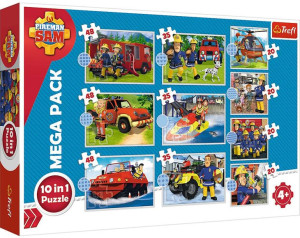Puzzle Trefl 10w1 90382 Strażak Sam