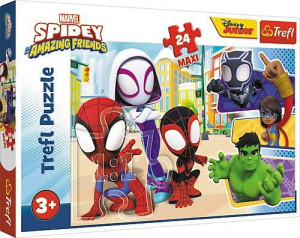 Puzzle Trefl 24 Maxi 14348 Spiday I Przy