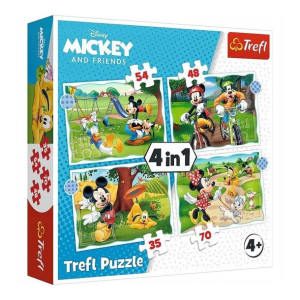 Puzzle Trefl 35 48 54 70 34604 Mickey