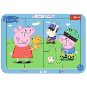 Puzzle Trefl Ramka 80021 Peppa