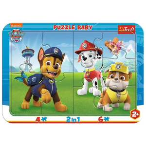 Puzzle Trefl Ramka 80022 Paw Patrol