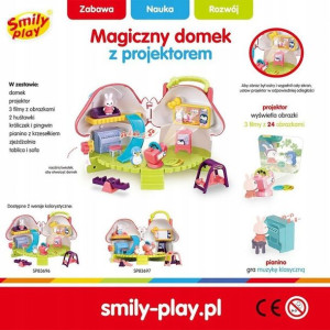 Smily 836979 domek z projektorem