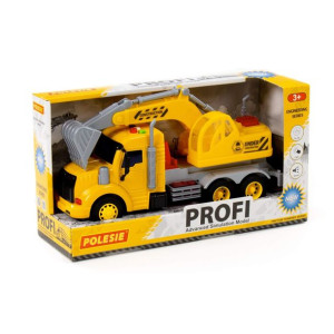 Polesie 86440 koparka żółta