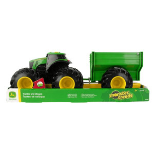 Tomy 47353 John Deere Monster Z Przyczepą