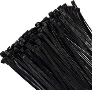 Mozos Mcable-l Opaski Zaciskowe Kablowe Trytki Czarne 4,8x300 100 Szt