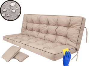 Poduszka na huśtawkę, ławkę ogrodową 150cm do spania relaksu, GRUBA poducha