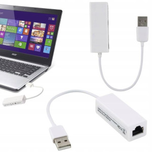 Karta Sieciowa Na Kablu Lan Usb Rj-45 Ethernet