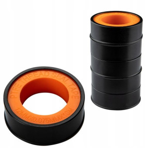 Neo Taśmy Uszczelniające Rur 10mx12mmx0.075mm 5szt