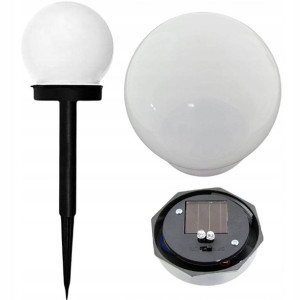 Lampa Solarna Ogrodowa Kula 10 Cm Lampka