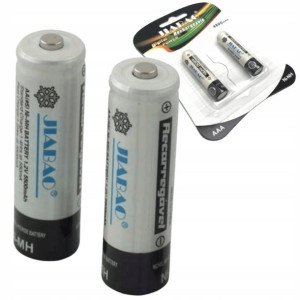 2x Akumulatorki Baterie Bateria Aaa R3 4800mah