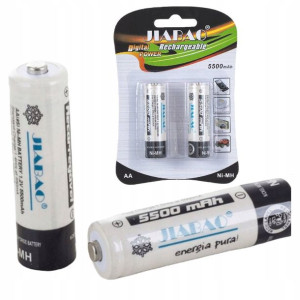 2x Akumulatorki Baterie Bateria Aa 5500mah R6
