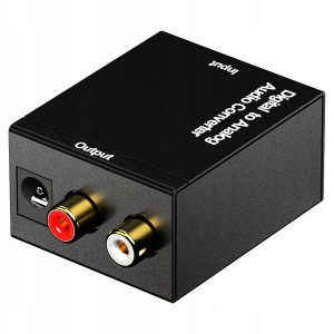 MOZOS VICTOR-2 DAC KONWERTER CYFROWO ANALOGOWY DO TV + kabel optyczny