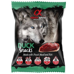 ALPHA SPIRIT Przysmak w kostkach dla psa KACZKA 50g