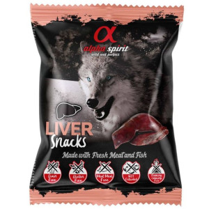 ALPHA SPIRIT Przysmak w kostkach dla psa WĄTROBA 50g