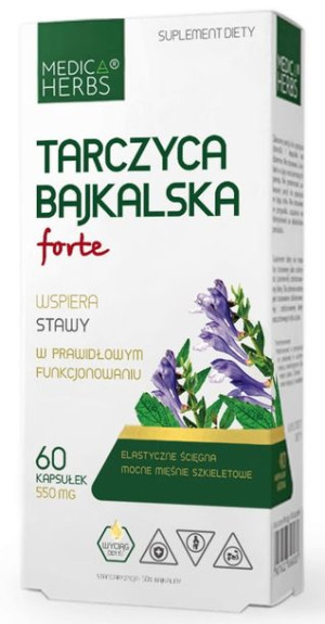 Medica Herbs tarczyca bajkalska 550 mg 60 kap