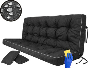 Poduszka na huśtawkę, ławkę ogrodową 150cm do spania relaksu, GRUBA poducha