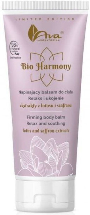 Napinający balsam do ciała 200 ml - Ava Bio Harmony