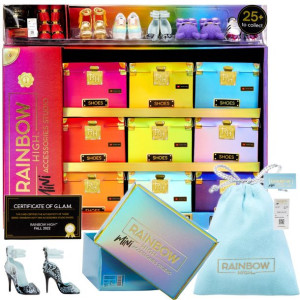 Rainbow High Accessories Studio Seria 1 Buty Pudełko Dodatki 586074